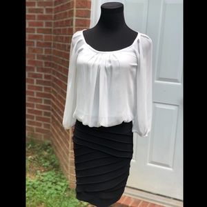 Black and White Dress